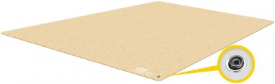 Electrostatic Dissipative Chair Floor Mat Signa ED Greenish Brown 1.22 x 1.5 m x 3 mm Antistatic ESD Rubber Floor Covering